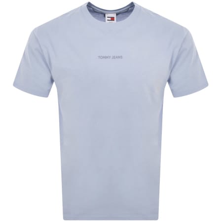 Product Image for Tommy Jeans New Classics Logo T Shirt Blue
