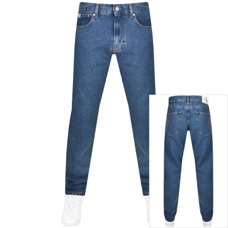 Product Image for Calvin Klein Jeans Authentic Straight Jeans Blue