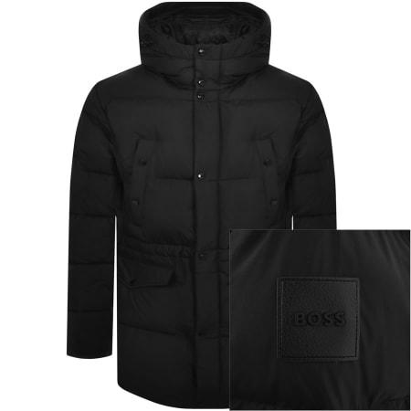 Product Image for BOSS Condolo Hooded Down Jacket Black