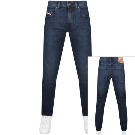 Product Image for Diesel D Strukt Slim Fit Dark Wash Jeans Blue