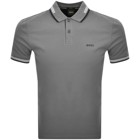 Product Image for BOSS Paul Polo T Shirt Grey