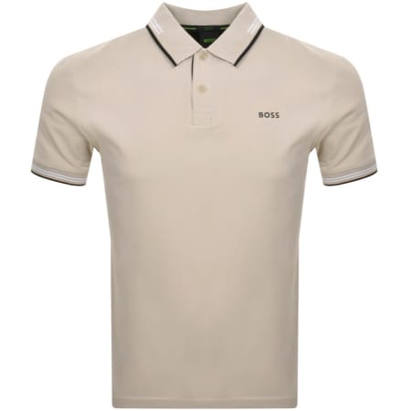 Product Image for BOSS Paul Polo T Shirt Beige