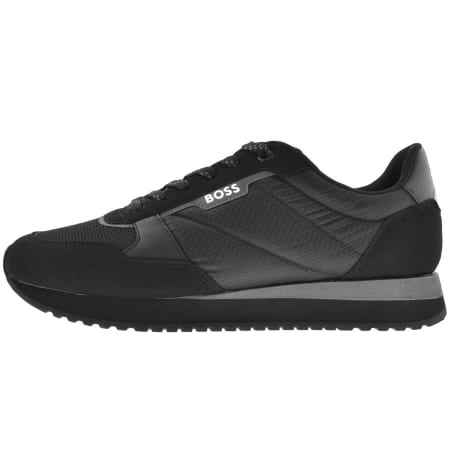 Product Image for BOSS Kai Runn Trainers Black