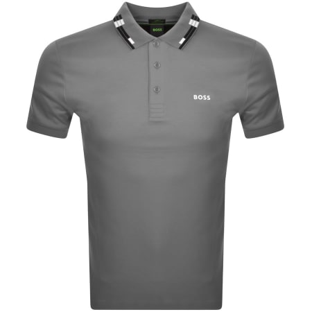 Product Image for BOSS Paule Polo T Shirt Grey