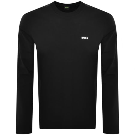 Product Image for BOSS Long Sleeved T Shirt Black