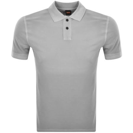 Product Image for BOSS Prime Polo T Shirt Grey