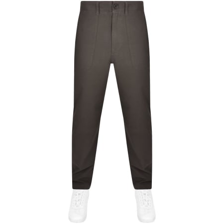 Farah Trousers for Men - Hopsack Mid Grey Trousers | Jean Scene