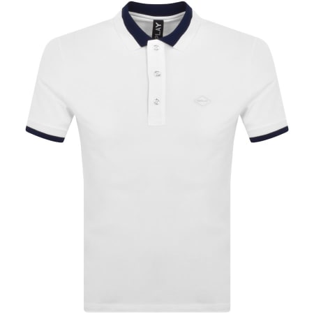 Product Image for Replay Short Sleeved Logo Polo T Shirt White
