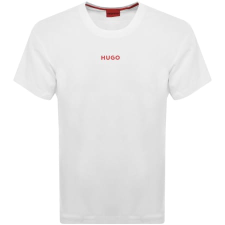 Product Image for HUGO Loungewear Linked T Shirt White