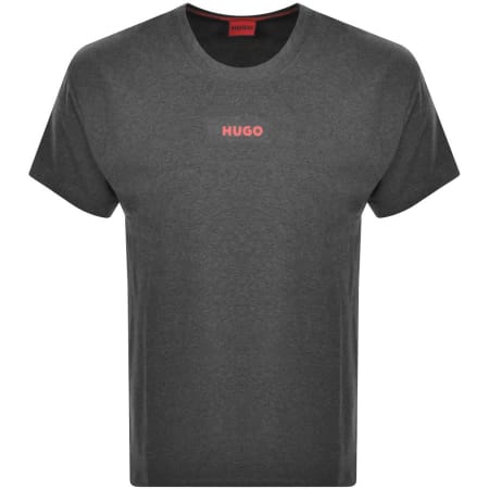 Product Image for HUGO Loungewear Linked T Shirt Grey