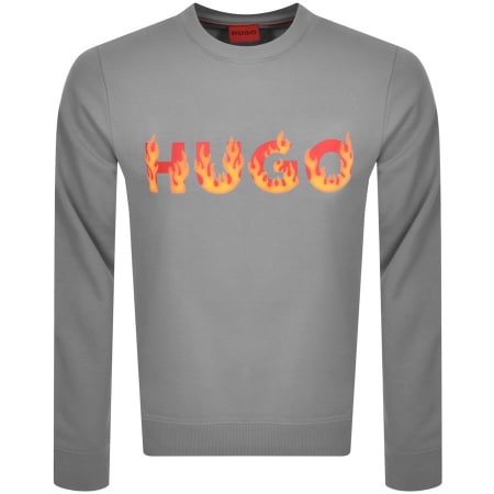 Product Image for HUGO Ditmo Sweatshirt Grey