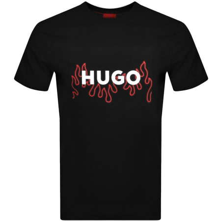 Product Image for HUGO Dulive T Shirt Black