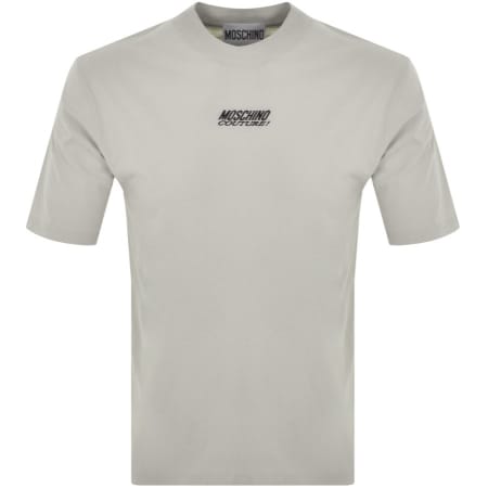 Recommended Product Image for Moschino Logo T Shirt Beige
