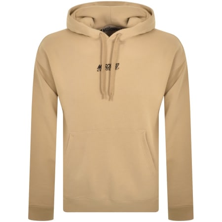 Product Image for Moschino Logo Hoodie Beige