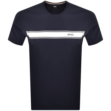Product Image for BOSS Lounge Urban T Shirt Navy