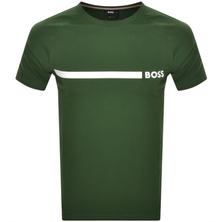 Product Image for BOSS Slim Fit T Shirt Green