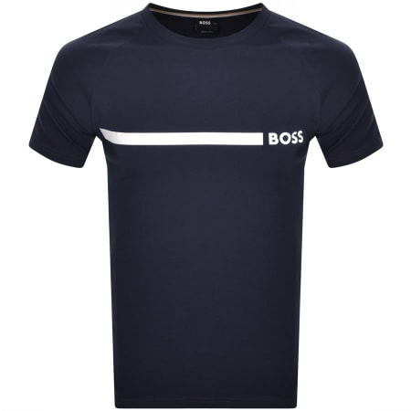 Product Image for BOSS Slim Fit T Shirt Navy