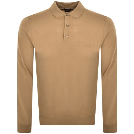 Recommended Product Image for BOSS Bonno Knit Jumper Beige