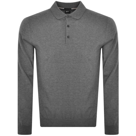 Recommended Product Image for BOSS Bonno Knit Jumper Grey