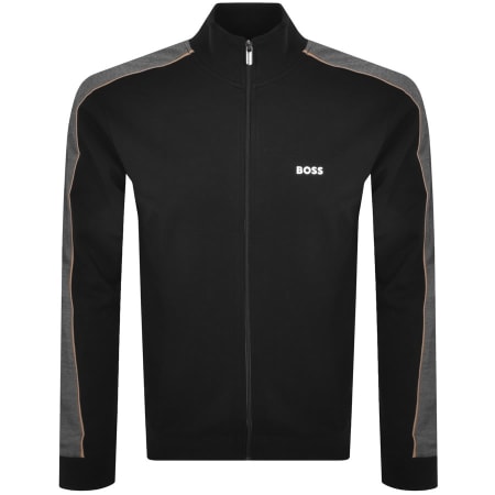 Product Image for BOSS Lounge Full Zip Sweatshirt Black