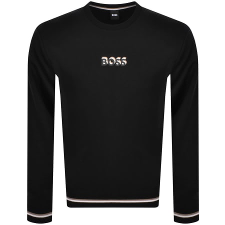 Product Image for BOSS Lounge Iconic Sweatshirt Black