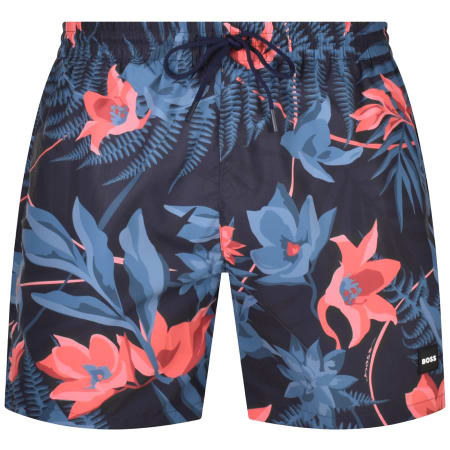 Recommended Product Image for BOSS Piranha Swim Shorts Navy