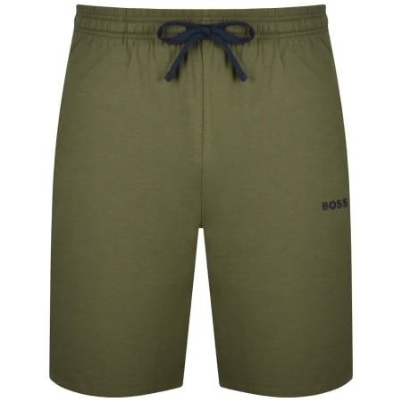Recommended Product Image for BOSS Lounge Mix And Match Jersey Shorts Green