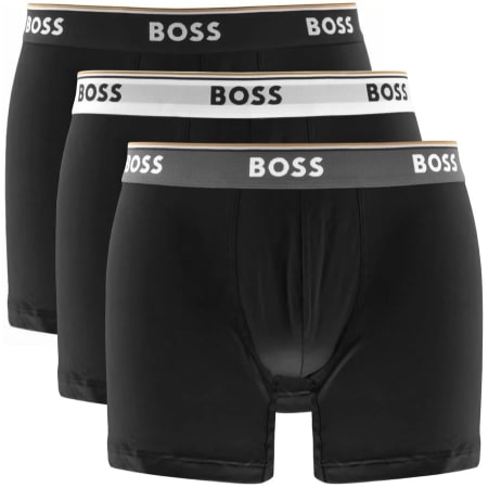 Recommended Product Image for BOSS Underwear Three Pack Boxer Shorts Black
