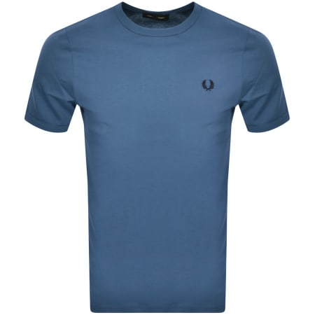Product Image for Fred Perry Ringer T Shirt Blue