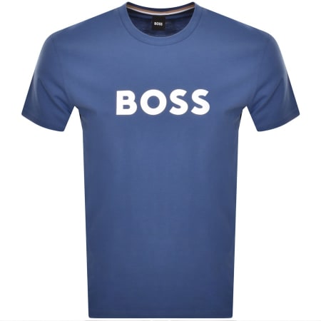 Product Image for BOSS Logo T Shirt Blue