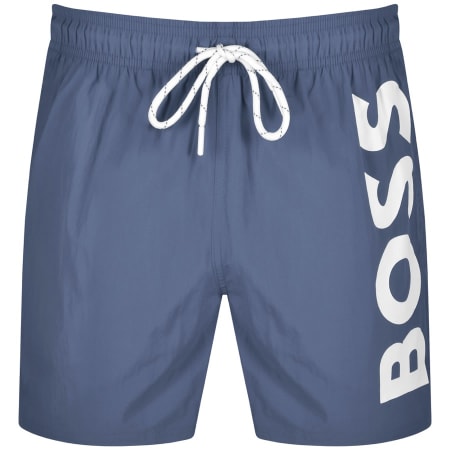 Product Image for BOSS Octopus Swim Shorts Blue