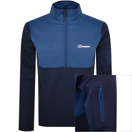 Product Image for Berghaus Sidley Half Zip Track Top Blue
