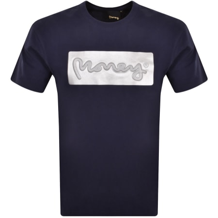 Product Image for Money Gold Plate Logo T Shirt Navy