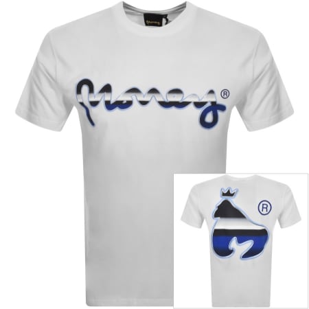 Product Image for Money Chrome Logo T Shirt White