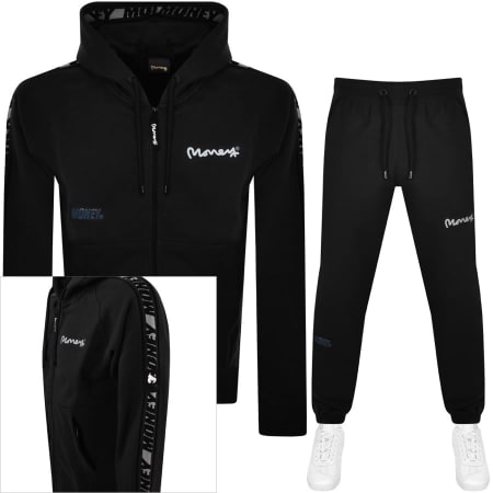 Product Image for Money Flux Hooded Tracksuit Black