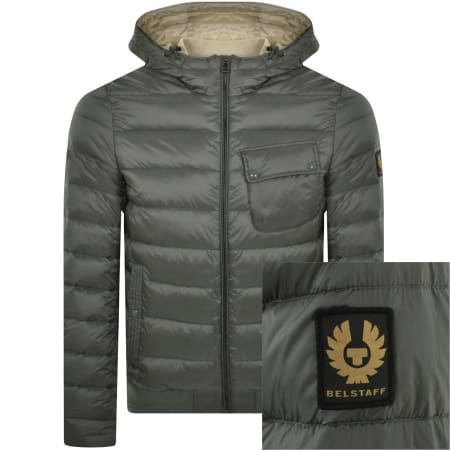 Product Image for Belstaff Streamline Hooded Jacket Green