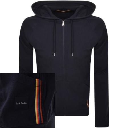 Recommended Product Image for Paul Smith Lounge Full Zip Hoodie Navy
