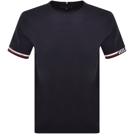 Product Image for Tommy Hilfiger Tipping T Shirt Navy