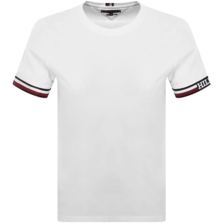 Product Image for Tommy Hilfiger Tipping T Shirt White