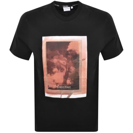 Product Image for Calvin Klein Photo Print T Shirt Black