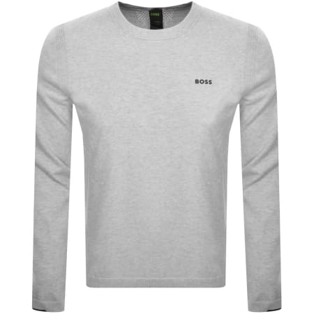 Product Image for BOSS Ever X Knit Jumper Grey