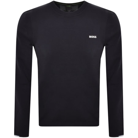 Product Image for BOSS Ever X Knit Jumper Navy