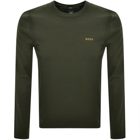 Product Image for BOSS Ever X Knit Jumper Green