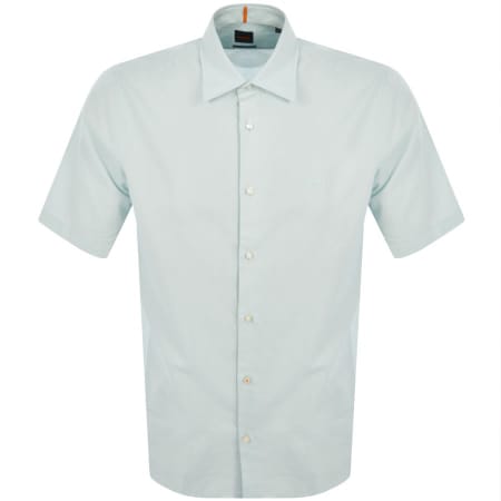 Product Image for BOSS Rash 2 Short Sleeved Shirt Green