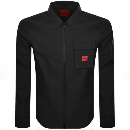 Recommended Product Image for HUGO Emmond Overshirt Jacket Black