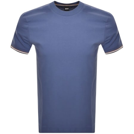 Product Image for BOSS Thompson 04 Jersey T Shirt Blue