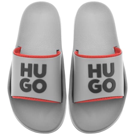 Recommended Product Image for HUGO Nil Slid Sliders Grey