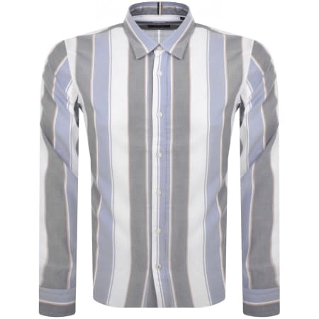 Product Image for BOSS Roan Long Sleeved Shirt Blue