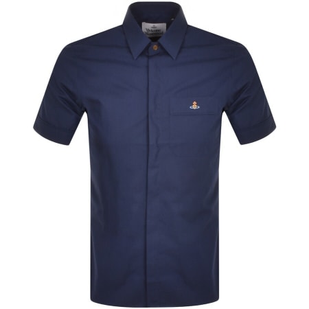 Recommended Product Image for Vivienne Westwood Short Sleeved Shirt Navy