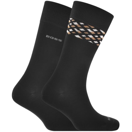 Recommended Product Image for BOSS Two Pack Logo Socks
